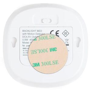 LED svietidlo na osvetlenie postele, 1x LED 0,5w, 4000k, w, pohybový senzor