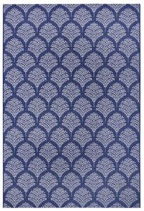 Mujkoberec Original Kusový koberec Flatweave 104866 Blue / Cream – na von aj na doma - 160x230 cm