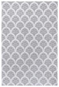 Mujkoberec Original Kusový koberec Flatweave 104864 Cream / Black – na von aj na doma - 200x290 cm