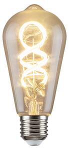Rabalux LED špirálová filamentová žiarovka ST64 4W/E27/300Lm/2700K+RGB/Dim