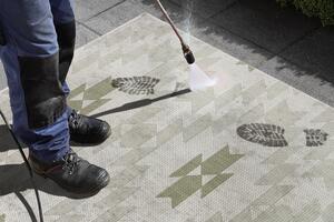 Hanse Home Collection koberce akcia: 120x170 cm Kusový koberec Flatweave 104870 Cream/Green - 120x170 cm