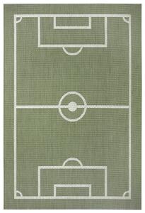 Hanse Home Collection koberce Detský kusový koberec Flatweave Kids rugs 104872 Green / Cream - 80x150 cm