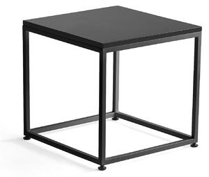 Konferenčný stolík MOOD, 500x500 mm, čierna, čierna