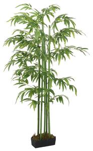 Umelý bambusový strom 864 listov 180 cm zelený