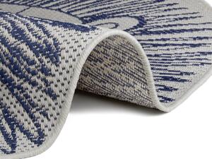 Hanse Home Collection koberce Detský kusový koberec Flatweave Kids rugs 104882 Cream / Blue - 160x160 (priemer) kruh