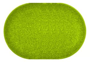 Vopi koberce Kusový koberec Eton zelený ovál - 200x300 cm