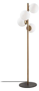 Dizajnová stojanová lampa Qunsia 130 cm zlatá