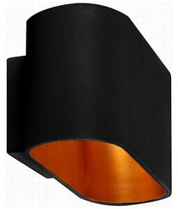 Polux Nástenné svietidlo ELISSA 1xG9/10W/230V čierna SA1868 + záruka 3 roky zadarmo