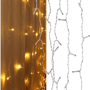 Polux LED Vianočný záves LONGER 150xLED/8 funkcií 3,5 m teplá biela SA1861 + záruka 3 roky zadarmo