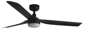 FARO 33815WT1S- LED stmievateľný ventilátor PUNT M 18W/230V CCT priemer 132 cm čierna WT + DO