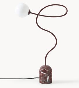 Stolová lampa's mramorovým podstavcom Alina