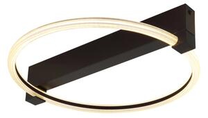 Globo 48050DS - LED stropné svietidlo FLETCHER LED/15W/230V 41,4x38 cm čierne