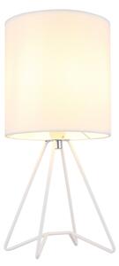 Globo 21734W - Stolná lampa TAMIAN 1xE14/40W/230V biela