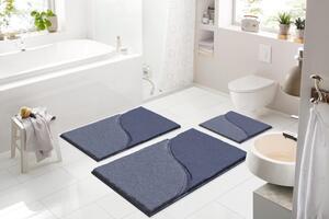 GRUND MANTA - Kúpeľňová predložka sivá Rozmer: 60x100 cm
