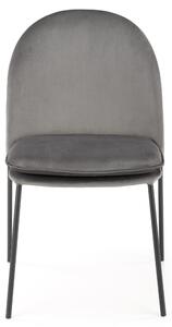 Jedálenská stolička SCK-443 sivá