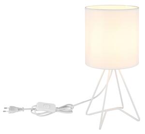 Globo 21734W - Stolná lampa TAMIAN 1xE14/40W/230V biela