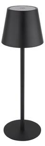 Globo 58488B - LED stmievateľná dotyková nabíjateľná vonkajšia stolová lampa 3v1 VANNIE I LED/3W/5V IP54 čierna