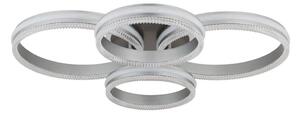 Globo 67377-90 - stmievateľné LED stropné svietidlo FRANCINE LED/90W/230V strieborné+DO
