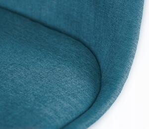 Dekorstudio Jedálenská čalúnená stolička ALTA - morská modrá
