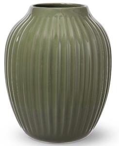 Keramická váza Hammershøi Dark Green 25,5 cm