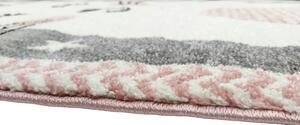 Vopi koberce Detský koberec Kiddo F0132 pink - 160x230 cm