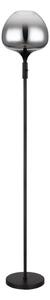 Globo 15548S2 - Stojacia lampa MAXY 1xE27/40W/230V čierna
