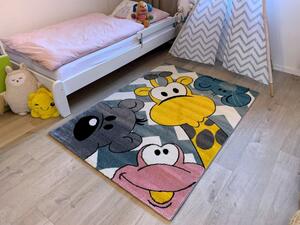 Vopi koberce Detský koberec Kiddo A1084 multi - 80x150 cm