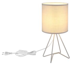 Globo 21734G - Stolová lampa TAMIAN 1xE14/40W/230V sivá