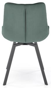Jedálenská stolička SCK-519 tmavozelená