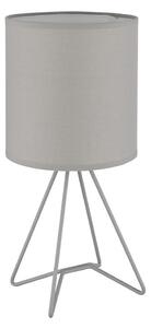 Globo 21734G - Stolová lampa TAMIAN 1xE14/40W/230V sivá