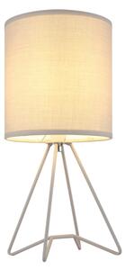 Globo 21734G - Stolová lampa TAMIAN 1xE14/40W/230V sivá