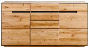 ŠIROKÁ KOMODA, divoký dub, farba duba, 165/85/42 cm Linea Natura - Obývacie zostavy