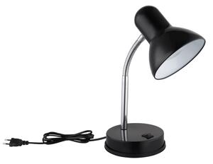 Globo 2485S - Stolová lampa BASIC 1xE27/40W/230V čierna