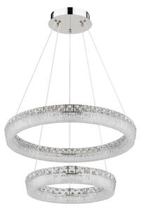Globo 67387-60 - LED stmievateľný luster na lane LAUREL LED/60W/230V číre+DO