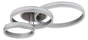 Globo 67377-72 - LED stmievateľné stropné svietidlo FRANCINE LED/72W/230V strieborné+DO