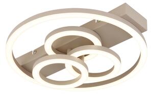Globo 48040-40SA-LED Stmievateľné stropné svietidlo DARRYL I LED/40W/230V rozmery 35x33 cm béžová+DO