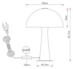 Globo 50670108 - Stolová lampa JULIA 1xE14/25W/230V čierna