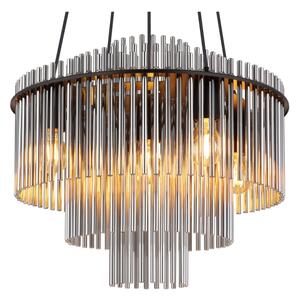 Globo 15698H1 - Luster na lankách GORLEY 5xE27/60W/230V čierna