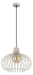 Globo 33370119 - Závesný luster MATEO na lanku 1xE27/40W/230V béžový
