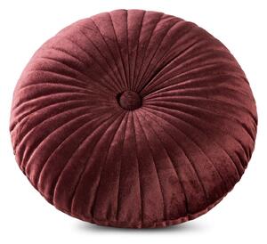 DEKORAČNÝ VANKÚŠ VELVET68 (FI) 40 CM BORDOVÁ