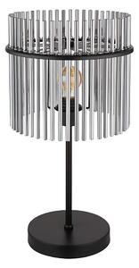 Globo 15698T1 - Stolná lampa GORLEY 1xE14/60W/230V, priemer 30 cm, čierna