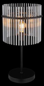 Globo 15698T1 - Stolná lampa GORLEY 1xE14/60W/230V, priemer 30 cm, čierna