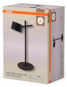 Osram - LED stmievateľná stolná lampa DECOR KYOTO LED/12W/230V čierna