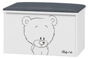 BabyBoo Box na hračky Hnedý medvedík