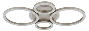 Globo 48039-40CO -LED Stropné svietidlo LORETTA LED/40W/230V pr. 35,5x53 cm mosadz