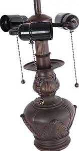 Luxus stojan Tiffany lampa stojaca 3*E