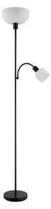 Globo 59947B - Stojacia lampa HINTON 1xE27/40W/230V + 1xE14/25W