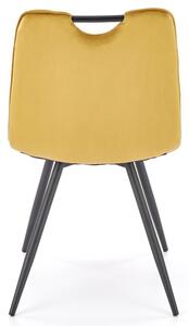 Jedálenská stolička SCK-521 horčicová