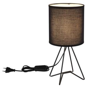Globo 21734S - Stolná lampa TAMIAN 1xE14/40W/230V čierna