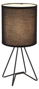 Globo 21734S - Stolná lampa TAMIAN 1xE14/40W/230V čierna